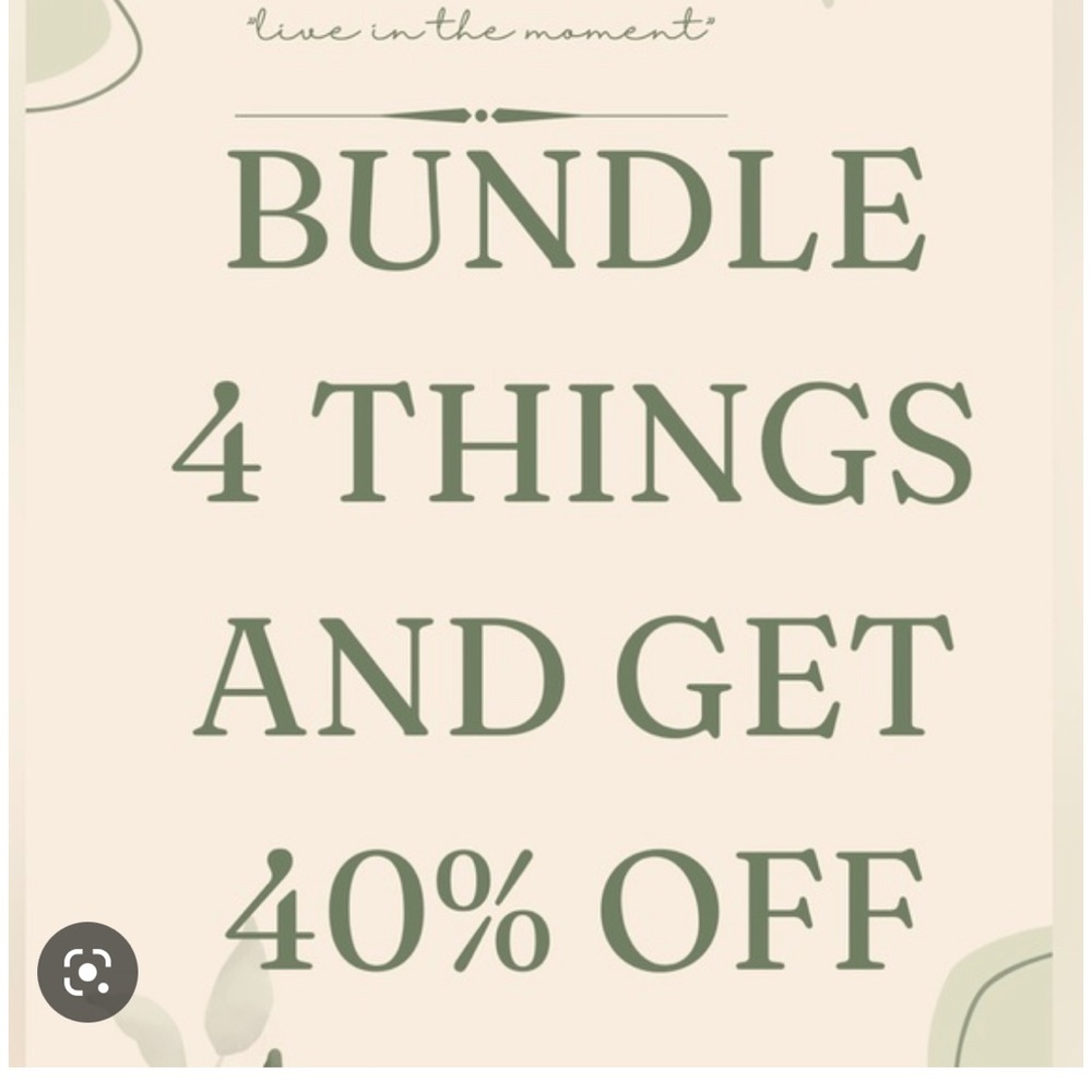 EXTRA OFF on bundles CURRENT PRICE